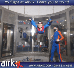 Flying at Airkix