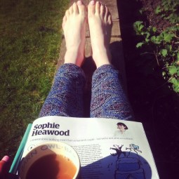 Relaxing in the sunshine