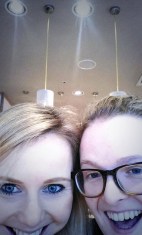 Sneaky Itsu lunch date with Katie