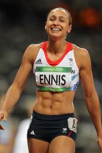 Who doesn't have a crush on Jess Ennis, right? 