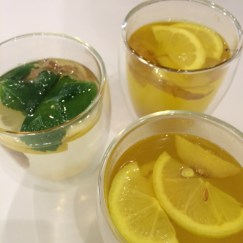 Herbal infusions at Filmore and Union to start our detox weekend